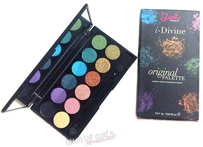 Sleek Makeup i-Divine Eyeshadow Palette in Original - Review and Swatches 