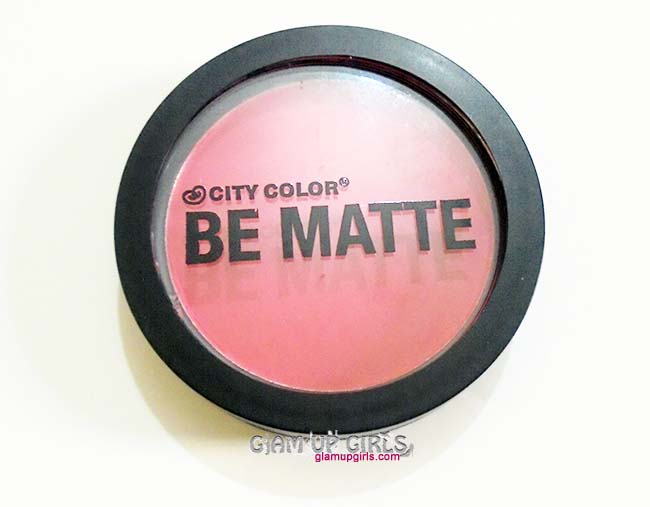 CITY COLOR Be Matte Blush in Shade Blood Orange
