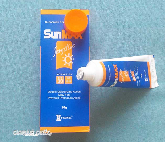 Sun Max sensitive SPF 30 - Sunscreen for Dry and sensitive skin 