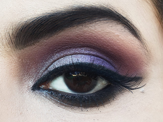 Makeup look with Sigma Beauty Nightlife Eyeshadow by Camila Coelho