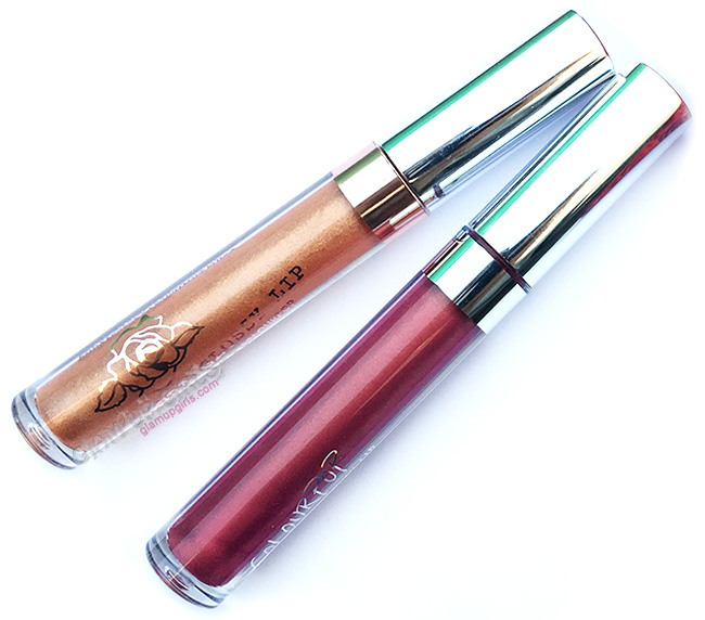 ColourPop Ultra Glossy Lip in Wolfie and Contessa, Review and Swatches