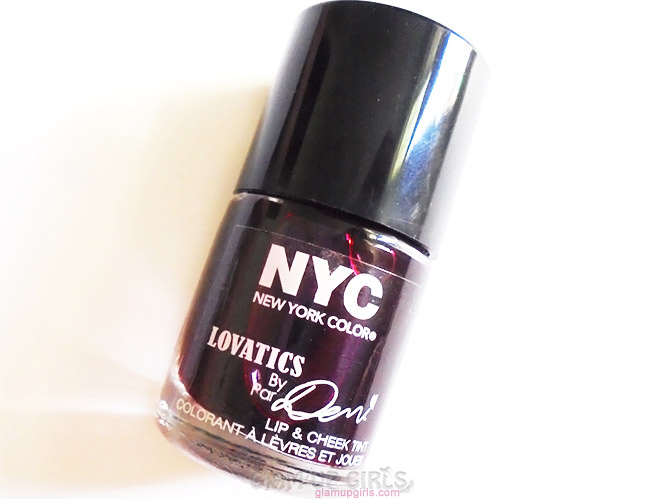 NYC Lovatics by Demi Lip and Cheek Tint in Cheeky Berry 