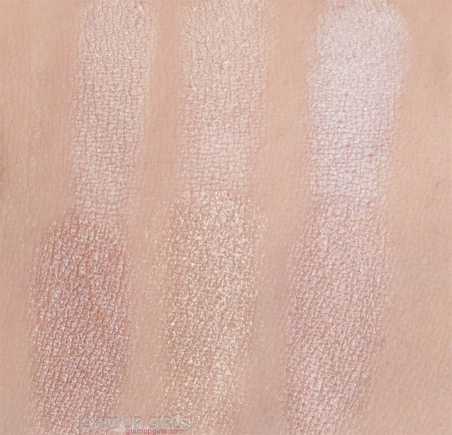 Kleancolor Nude Glow Luminous Finishing Powder Natural Swatches