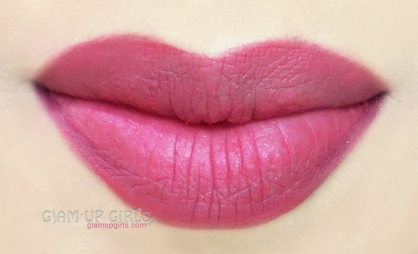 Swatch of ColourPop Ultra Blotted Lip in Bit-O Sunny