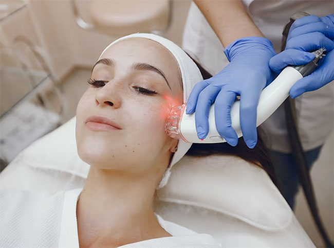 What are the treatments for acne scars?