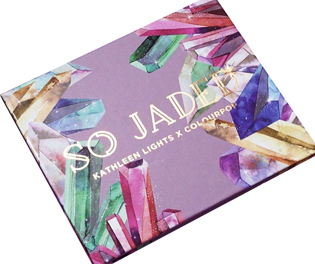 ColourPop So Jaded Shadow Palette Packaging