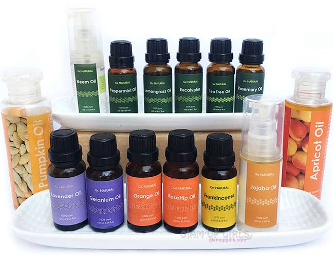 Essential Oils and Carrier Oils by Go Natural - Review 