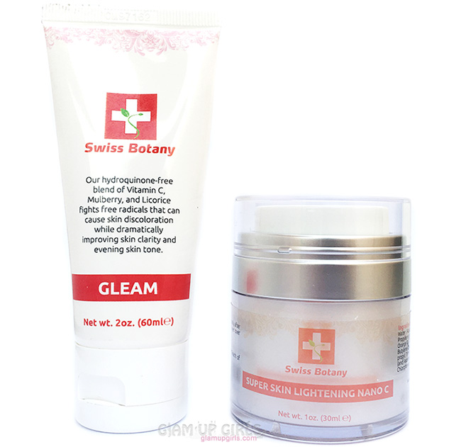 Swiss Botany Natural Skin Brightener Gleam and Vitamin C Gel - Review 