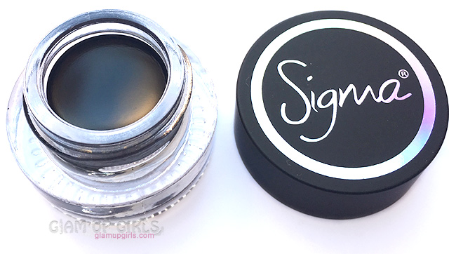 Sigma Beauty Standout Eyes Gel Liner in Wicked review