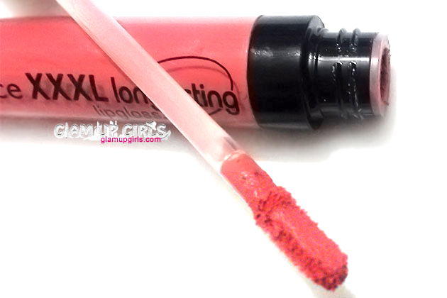 Essence XXXL Long Lasting Matt Effect Lip Gloss in Soft Nude - Review and swatches
