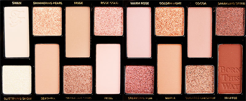 Too Faced Born This Way The Natural Nudes Eyeshadow Palette Close Up