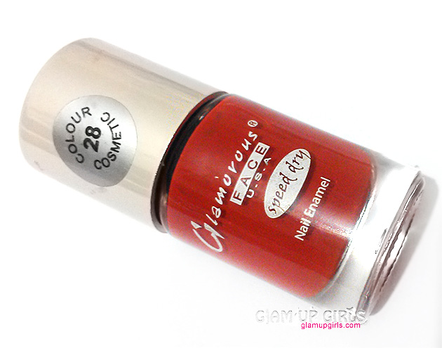 Glamorous Face U.S.A Speed Dry Nail Polish in shade 28