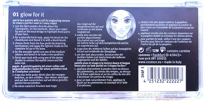 Essence Eye and Face Palette in Glow For It 