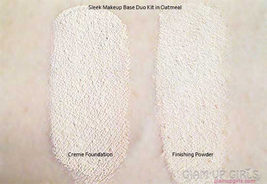Sleek Makeup Base Duo Kit in Oatmeal - Review and Swatches