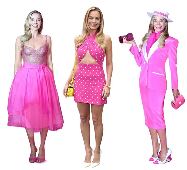 6 Favorite Margot Robbie Iconic Barbie Inspired Looks 