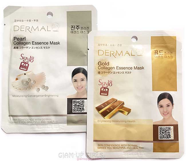 Dermal Collagen Essence Sheet Masks from Skin18 - Review 