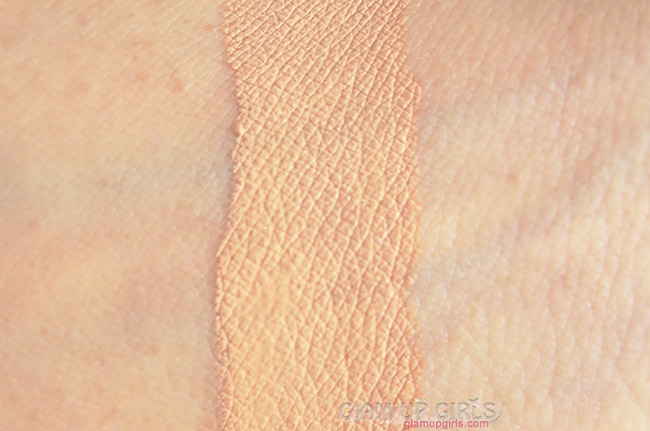 Masarrat Misbah Makeup Silk foundation in Almond swatched