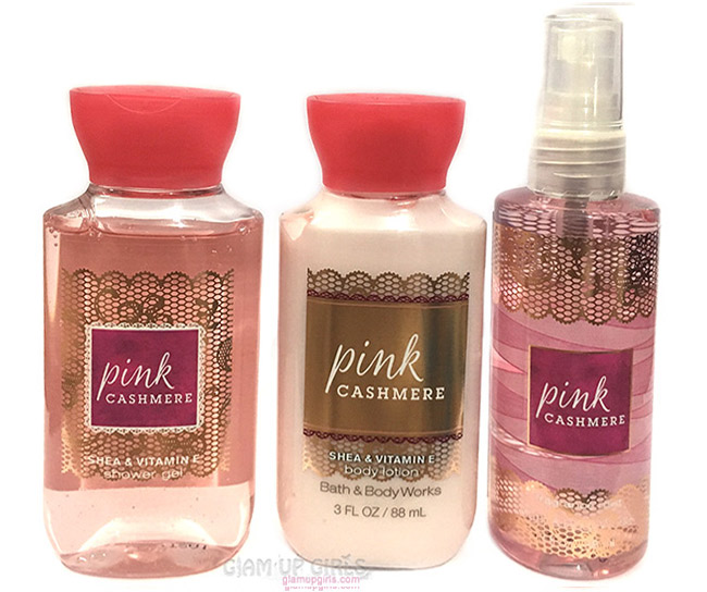 Bath and Body Works Pink Cashmere Shower Gel, Body Lotion and Fragrance Mist - Review 