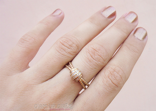 Decorative Gold ring