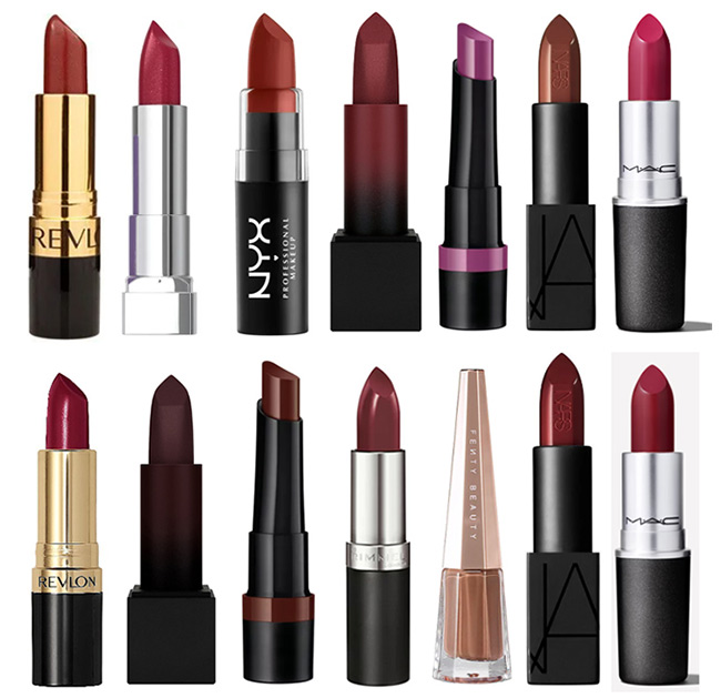 Best Fall Lip Colors for Different Skin Tones 