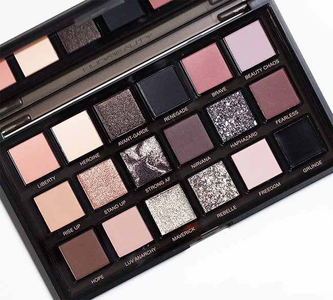 Huda Beauty Pretty Grunge Eyeshadow Palette - Review