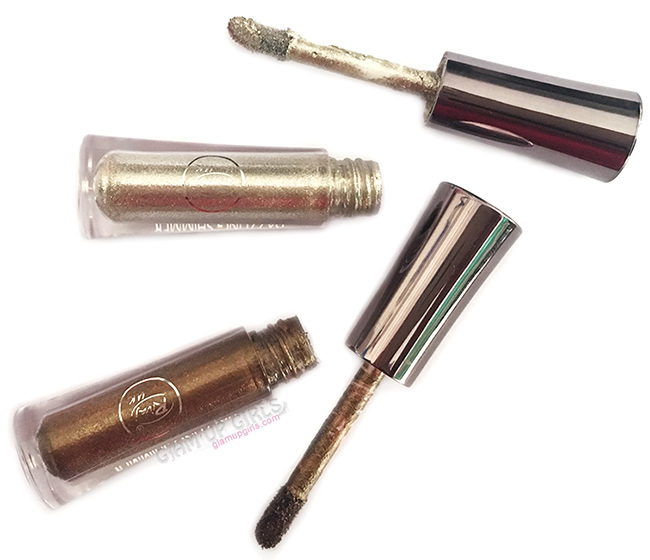 Rivaj UK Dazzling Shimmer Liquid Eyeshadow - Review and Swatches 