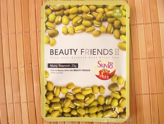Beauty Friends II Essence Mask Sheet Pack (Mung Bean)