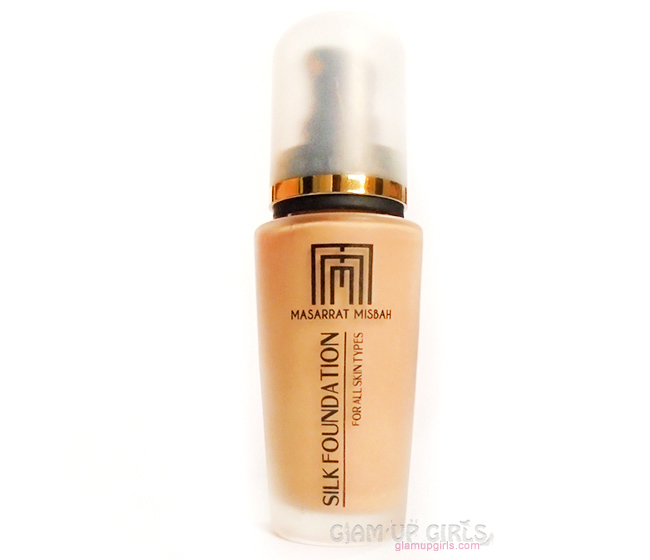 Masarrat Misbah Makeup Silk Foundation In Almond Review And Swatches