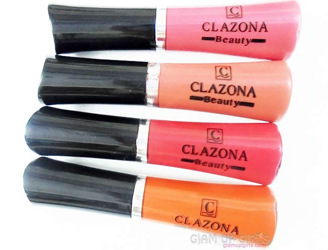 Clazona Beauty 24 Hours Matte Lip Gloss - Review and Swatches 