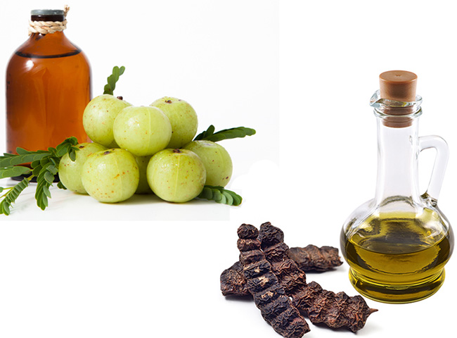 Amla oil and shikakai oil for hairs