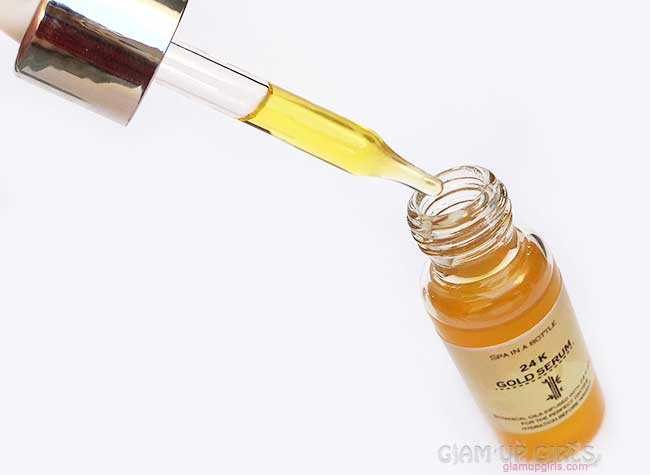Spa in a Bottle 24k Gold Face Serum review
