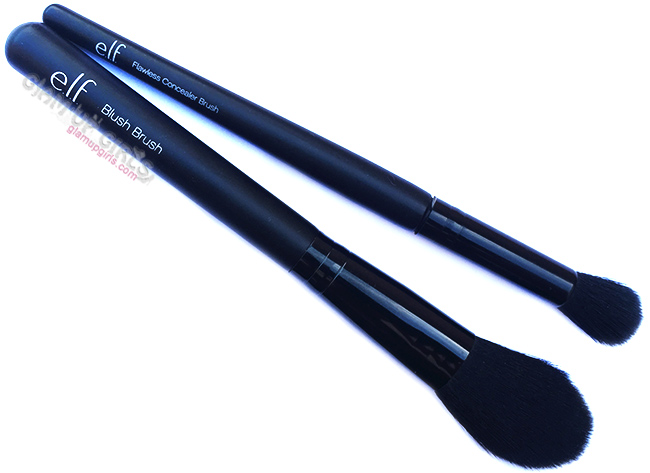 e.l.f. Studio Flawless Concealer Brush and Blush Brush Review